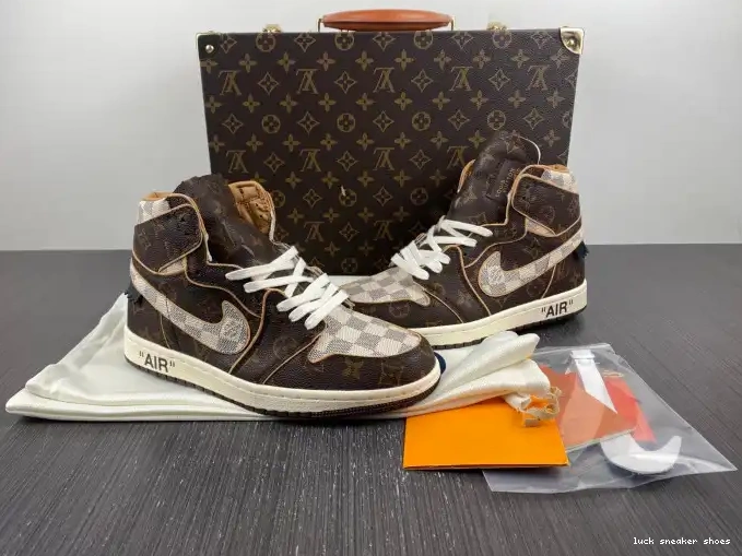 Reps LUCY x Air Jordan OFF-WHITE 1 LV 0611